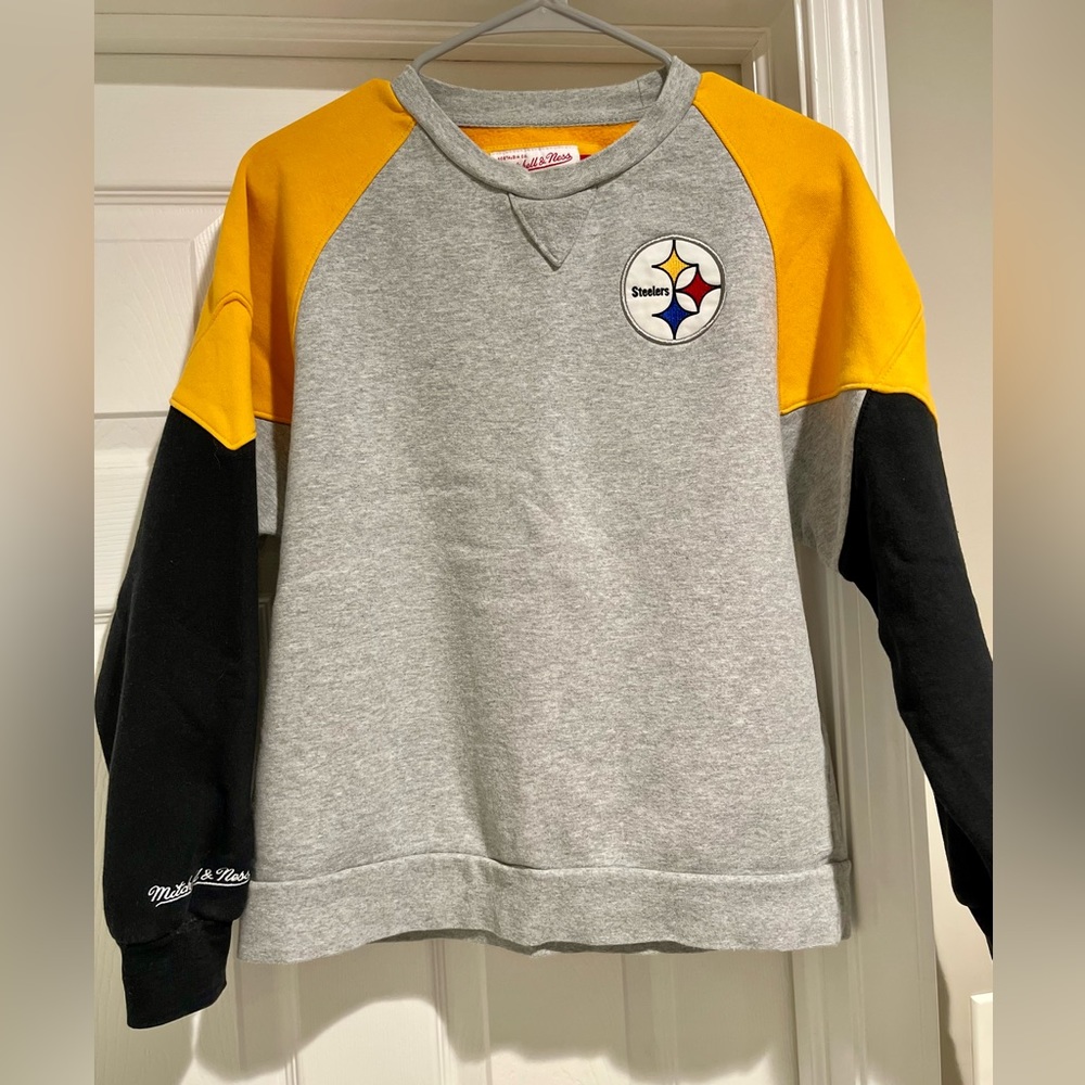 Mitchell & Ness Pittsburgh Steelers Throwback Sweatshirt